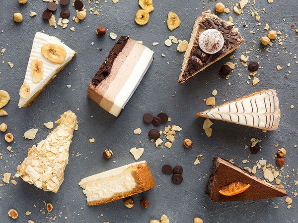 1. Выберите сладкое: