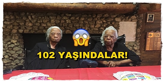 Yaş Sadece Sayıdan İbaret! 102 Yaşındaki Bu İkizleri Görünce Bir Yaşınıza Daha Gireceksiniz!