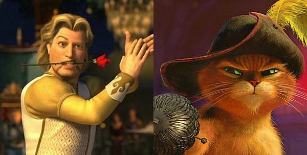 Вы Принц Чарминг и Кот в сапогах