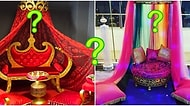 Ayranımız Yok İçmeye! Yeni Gelinleri Hürrem Sultan'a Dönüştüren Aşırı Janjanlı Kına Tahtları