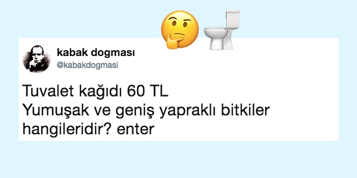 Silmeyelim de Taşa mı Dönelim? Yükselen Tuvalet Kağıdı Fiyatlarına İsyan Ederken Güldüren 15 Kişi