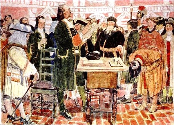 8. Что запретил делать необразованным дворянам Петр I?