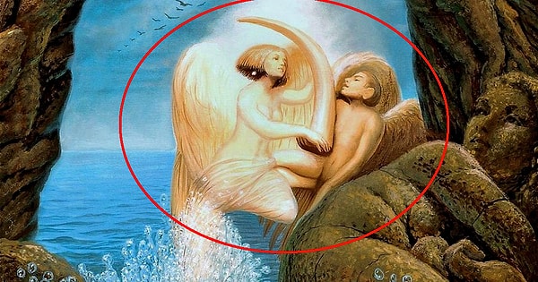 1. Вы увидели лицо: