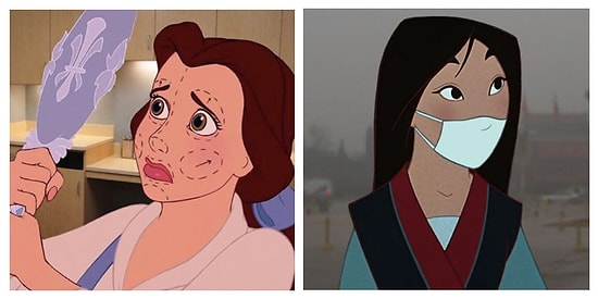 Приготовьте платки: художник решил показать всю боль социальных проблем через диснеевских персонажей