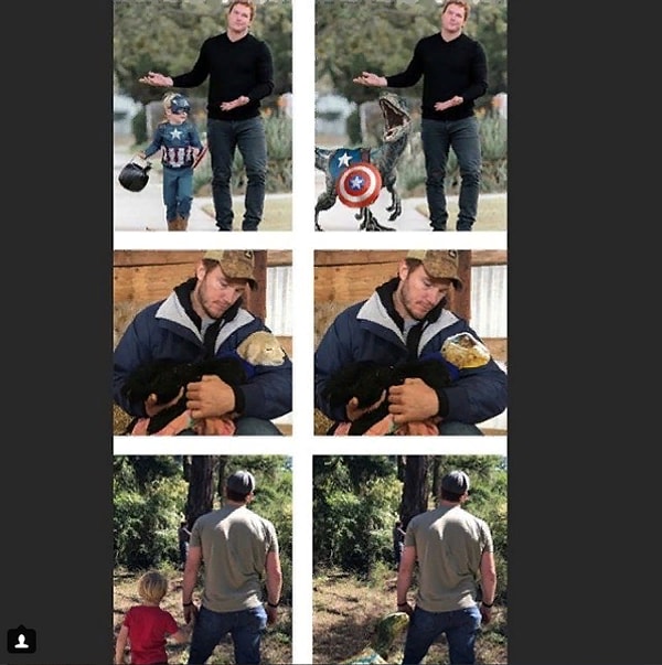 10. Помимо этого Джейк создал более 50 шуточных аккаунтов на Tinder, а еще любит обрабатывать фото детей своих друзей