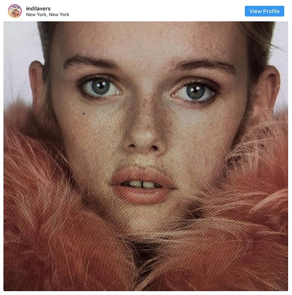 18. При взгляде на Индию Лаверс (India Lavers) невозможно не вспомнить о легендарной Твигги.