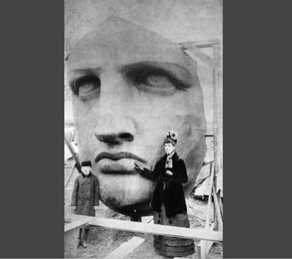 16. Личико статуи Свободы