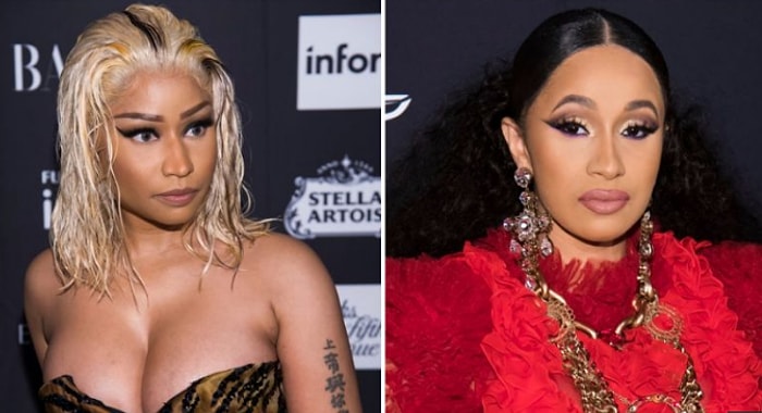 Кто кого? Ники Минаж и Карди Би разругались в пух и прах прямо во время Недели моды