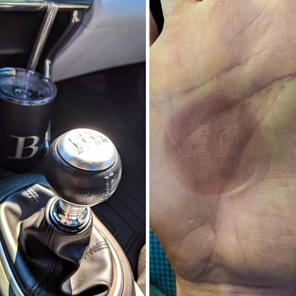 11. Видимо, авто простояло весь день под палящим солнцем...