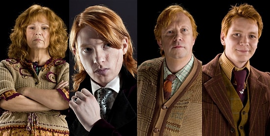 Докажите, что вы истинный поттероман, назвав каждого рыжего из франшизы