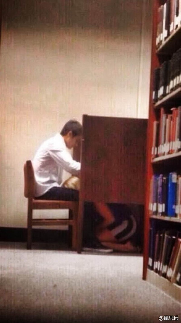 8. Ребята, а что это вы там делаете в библиотеке-то?