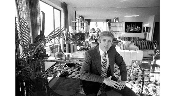 10. Роскошную жизнь Дональд любил всегда. Так, например, выглядел его пентхаус в далеком 1973 году, когда ему было всего лишь 27 лет.