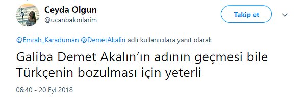 Artık halkımız Akalın'ın adı geçen cümlelerde bile imla hatalarına alışmış!