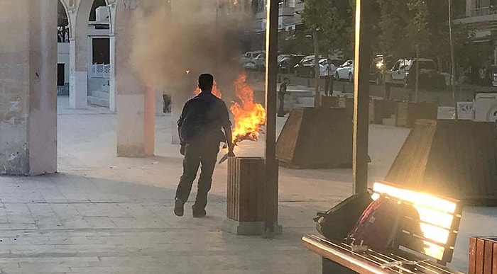 'İşsizim ve Açım' Dedi: Şanlıurfa’da Bir Genç Üzerine Benzin Döküp Ateşe Verdi