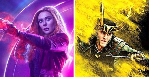2. Disney'in 2019'da hizmete girmesi beklenen yeni stream platformunda Loki, Scarlet Witch ve diğer birçok MCU karakterinin kendi serisi olacak!