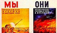 Советские анти-американские постеры времён холодной войны