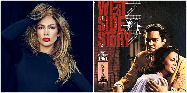 6. Jennifer Lopez - Batı Yakasının Hikâyesi (1961)