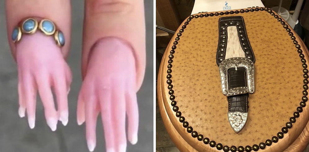 Ну и отвратительный же вкус у тех, кто создал эти вещи: "Глаза, мои глаза!"