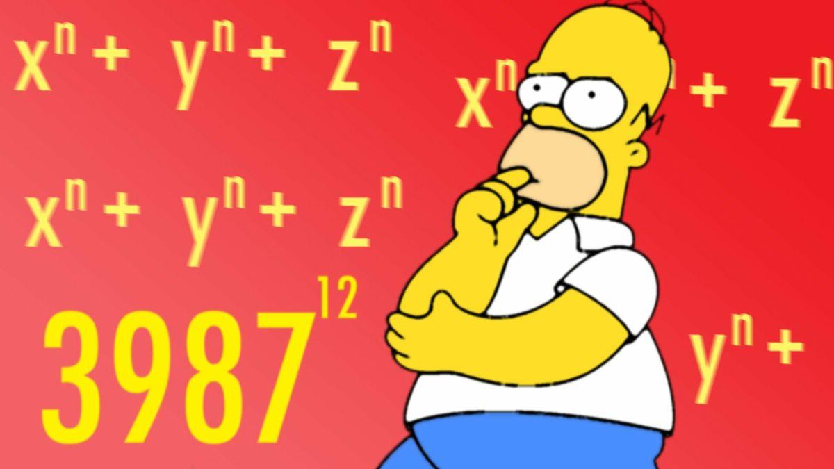 Гомер симпсон и математика