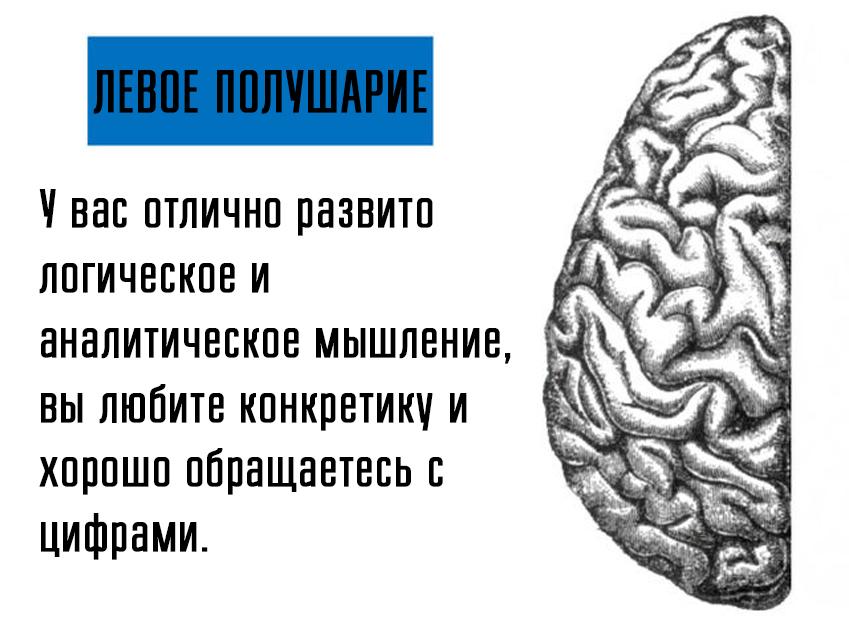 Доминирующее левое полушарие. Тест на полушария мозга. Левое полушарие доминирует. Тест на полушария мозга картинки. Тест на полушарие мозга кроссовок.