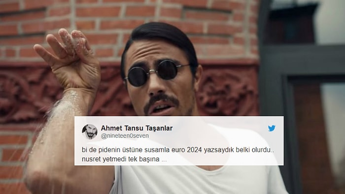 Nusret'li EURO 2024 Tanıtımına Tepkiler Yağıyor: 'Spor Deyince Akla Et Tuzlayan Adam mı Gelir?'