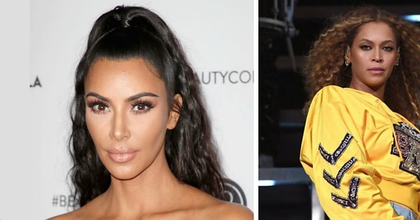 14. Ким Кардашян и Бейонсе - 37 лет