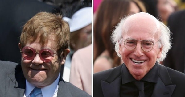 15. Элтон Джон и Ларри Дэвид - 71 год