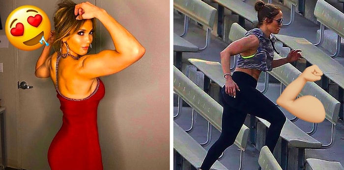 49-летняя Дженнифер Лопес поразила всех своей идеальной фигурой и накачанным телом на последних фото в Инстаграм