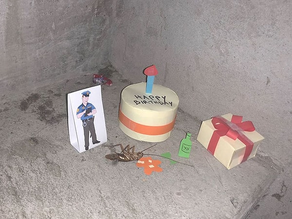 "...но оказалось, что он мертв, поэтому пришлось подключить полицию"