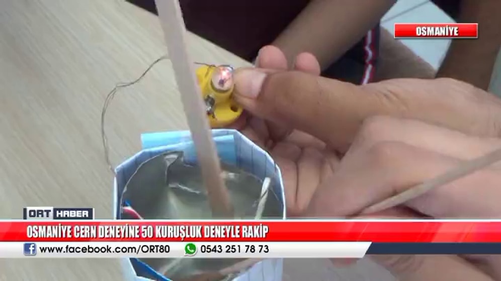 Su, Karbonat ve Tuz İle 'Evrenin Nasıl Oluştuğunu' Kanıtladığını İddia Eden Osmaniyeli Fen Bilgisi Öğretmeni