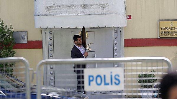 İstanbul Cumhuriyet Başsavcılığı, Kaşıkçı'nın 2 Ekim saat 13.00'te gittiği konsoloslukta alıkonulduğuna dair iddiayla ilgili soruşturma başlattığını duyurmuştu.