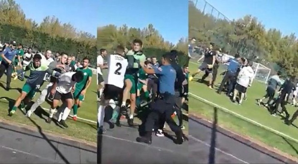 Yeşil Sahalarda Görmek İstemediğimiz Hareketler: U21 Ligi'nde Konyaspor ile Beşiktaş Arasında Oynanan Maçta Kavga Çıktı