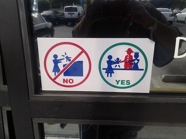 6. Отличный совет на табличке в поликлинике.