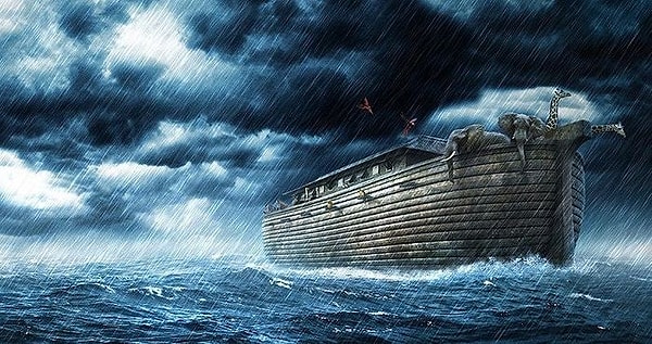 1. Сколько животных взял с собой Моисей на ковчег?