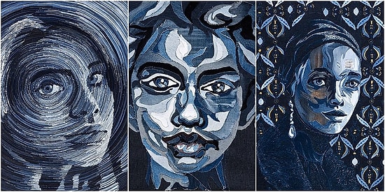 Турчанка создает портреты из джинсовой ткани: если вы думаете, что это легко, попробуйте сделать сами!