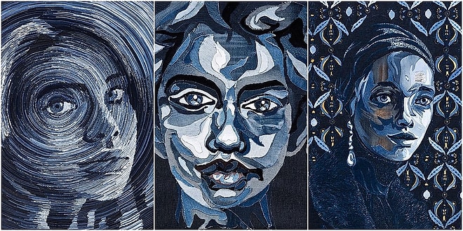 Турчанка создает портреты из джинсовой ткани: если вы думаете, что это легко, попробуйте сделать сами!