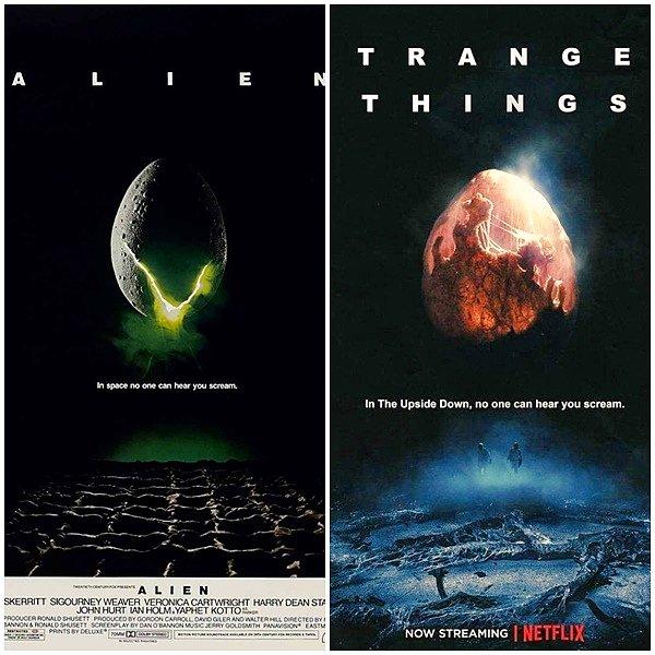 32. Alien (1979) - Ridley Scott / Stranger Things (2016- ) - Duffer Brothers
