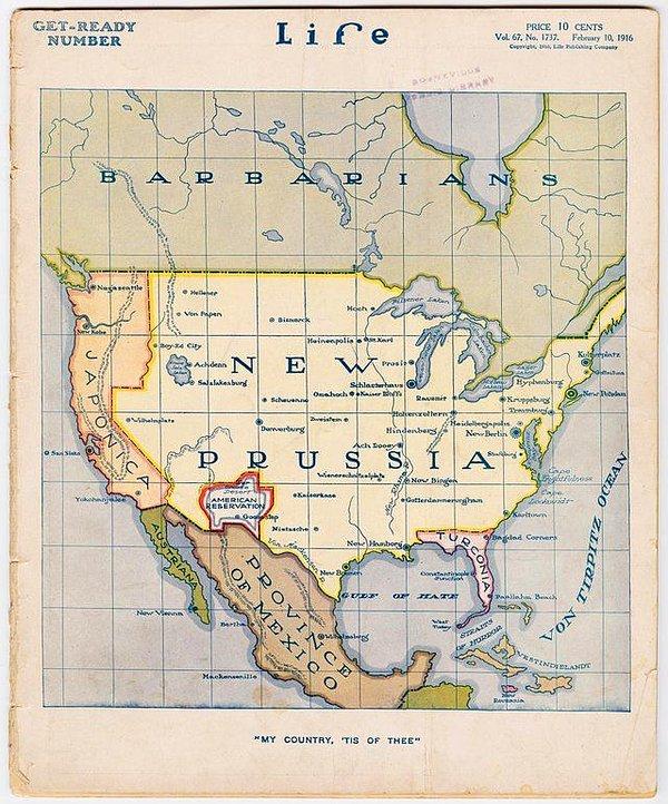 Bu soruyu da cevaplamak zor. Zaten anlamlı da değil. Ama henüz savaş bitmemişken ABD'li Life dergisinde şöyle bir harita yayınlanmıştı.