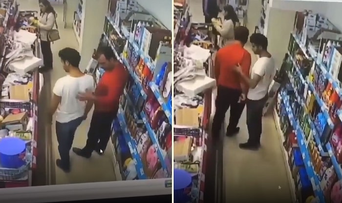 Yaptığı Sırta Dokunma Hareketi Kendisine Yapılınca Kafa Atan Adam