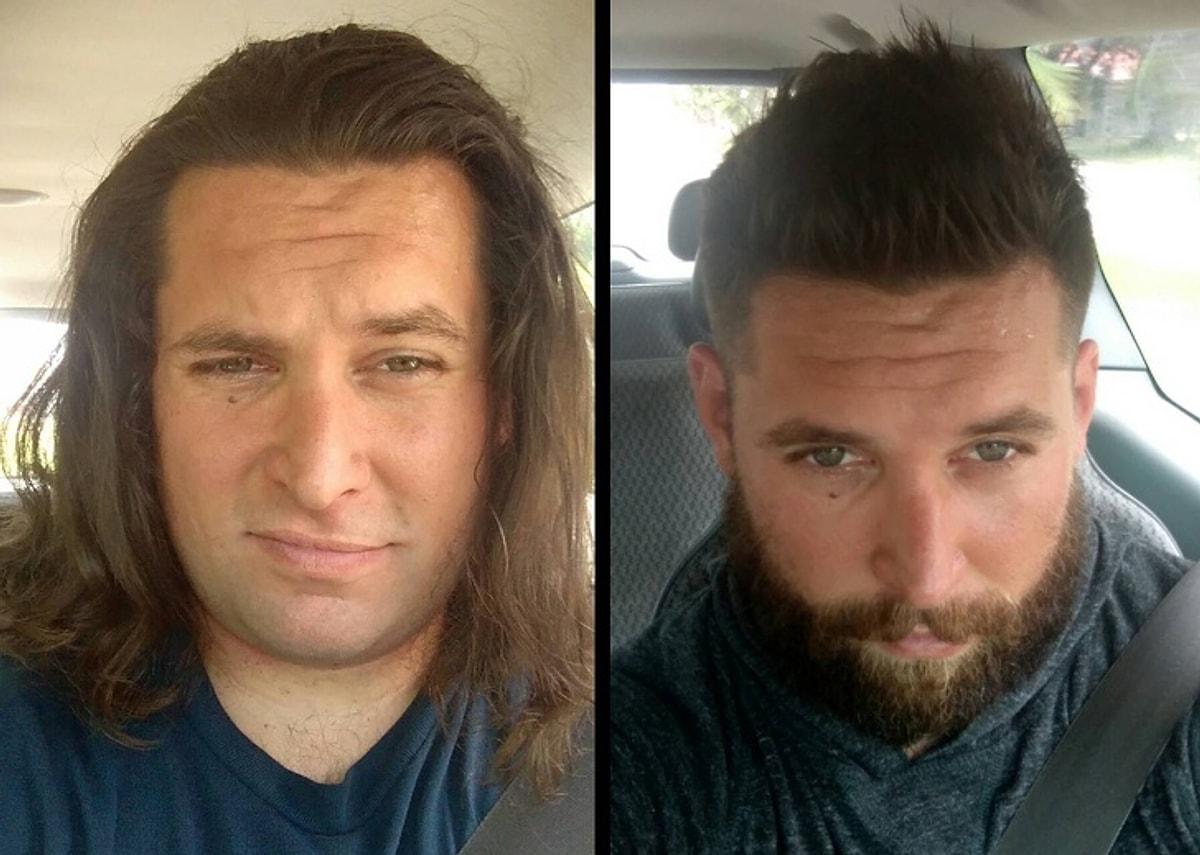 Волосы до после мужчины
