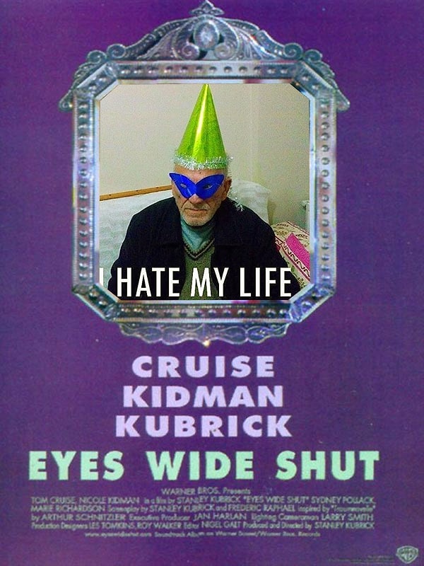 5. "С широко закрытыми глазами" (Круз, Кидман, Кубрик)