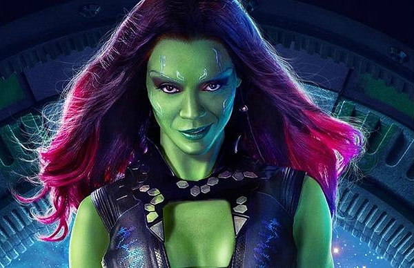 3. Она играла Гамору в "Стражах Галактики". Как ее зовут?