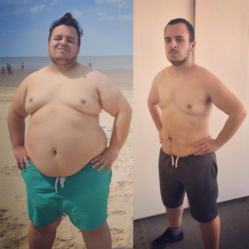 Мужчина после. До и после похудения мужчины. Парни до и после похудения.