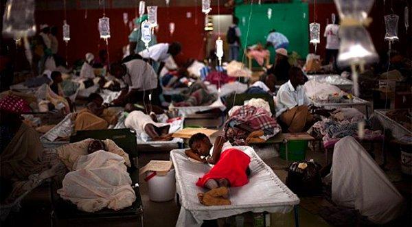18. 6.631 kişi - Haiti Kolera Epidemisi (2011 - ...)