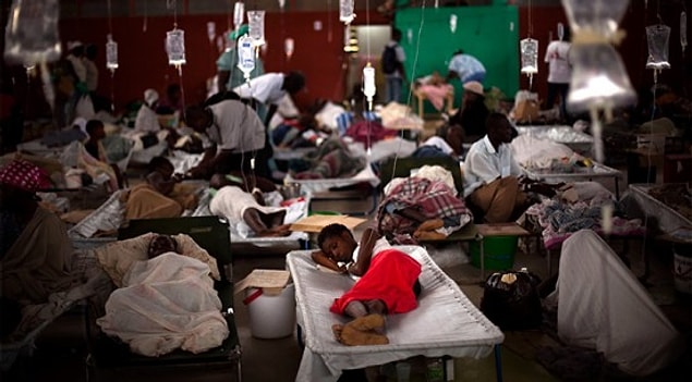 20. 6.631 kişi - Haiti Kolera Epidemisi (2011 - ...)