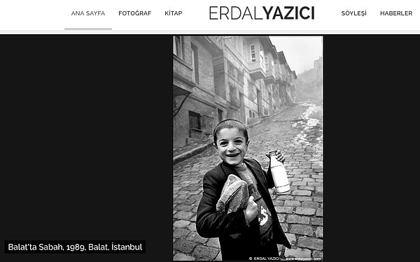 Ancak fotoğrafın Ara Güler’e ait olduğu iddiası doğru değil. Fotoğraf, serbest fotoğraf sanatçısı Erdal Yazıcı tarafından 1989 yılında İstanbul Balat’ta çekildi.