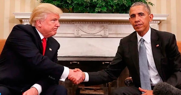 9. Из обычной встречи двух президентов США...