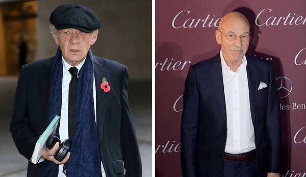 1. Ян МакКеллен и Патрик Стюарт