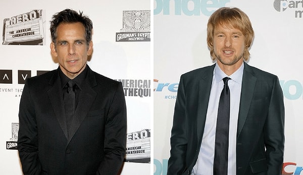 3. Бен Стиллер и Оуэн Уилсон