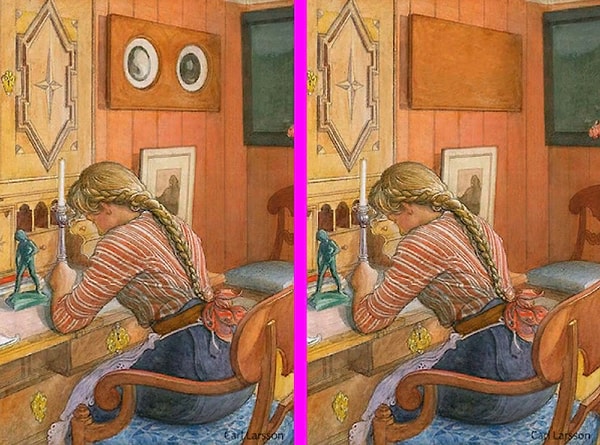 4. Что отличается на этих рисунках?